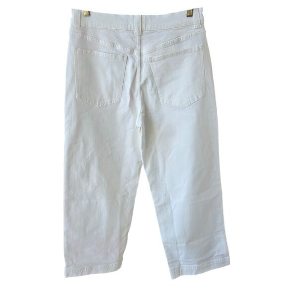 Madewell The Petite Perfect Vintage Wide-Leg Crop Jean Size 29P NWT - Picture 3 of 12